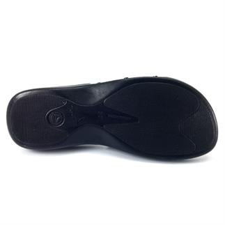 Ceyo 6500 1 23YT анатомические повседневные женские тапочки черного цвета