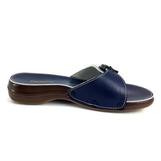 Женские анатомические повседневные тапочки Ceyo 6500 23Y Minelli темно-синего цвета