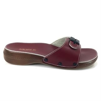 Ceyo 6500 23Y Minelli анатомические повседневные женские тапочки красного цвета