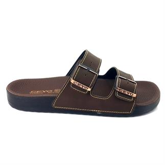 Ceyo Bahama 10 Anatomik Erkek Terlik Kahverengi