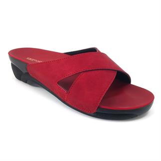 Ceyo Venice 9 Анатомические женские тапочки красного цвета