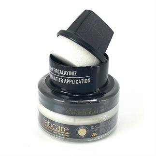 Fabcare Стеклянная банка Кремовая кожаная краска для обуви Naturel