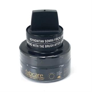 Fabcare стеклянная банка Кремовая кожаная краска для обуви Черная