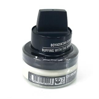 Fabcare Стеклянная банка Кремовая кожаная краска для обуви Naturel