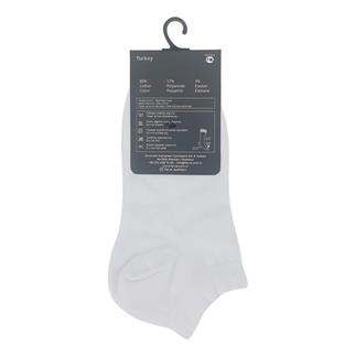 Fabcare Бесшовные бамбуковые пинетки Мужские носки белые