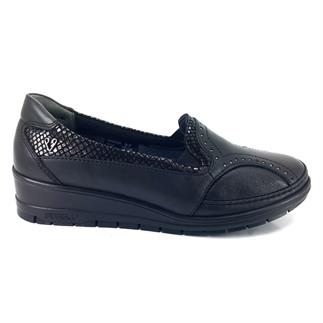 Forelli 25109 23YA Анатомическая повседневная женская обувь черного цвета
