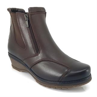 Forelli 25652 Анатомические повседневные женские ботинки коричневого цвета