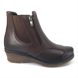 Forelli 25652 Анатомические повседневные женские ботинки коричневого цвета