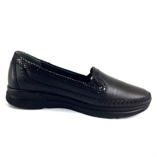 Forelli 29423 23KA Женская анатомическая повседневная обувь черного цвета
