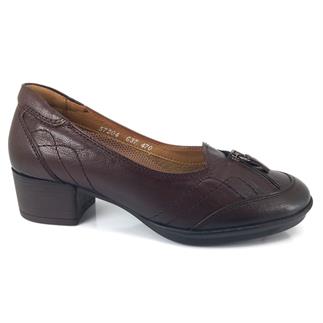 Forelli 57204 Anatomik Günlük Bayan Ayakkabı Kahverengi