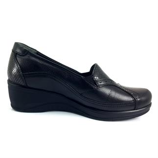 Forelli 57603 23KA Женская анатомическая повседневная обувь черного цвета