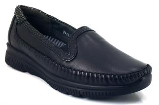 Forelli Laden 25KA Женская анатомическая повседневная обувь черного цвета