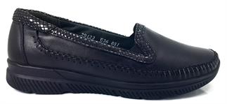 Forelli Laden 25KA Женская анатомическая повседневная обувь черного цвета