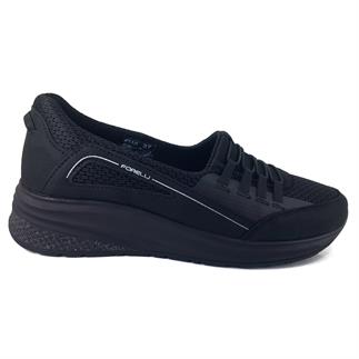 Forelli Star 24YA Kadın Anatomik Günlük Ayakkabı Siyah