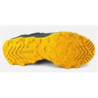 Грейдер 00171 Водонепроницаемая обувь для официантов Черный желтый