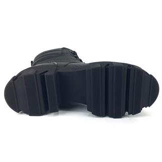 Грейдер 31032 Модные женские сапоги черного цвета