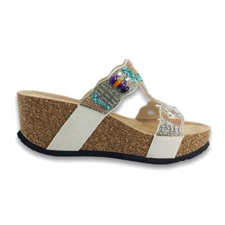 Guja 101 25YT Kadın Günlük Terlik Gümüş