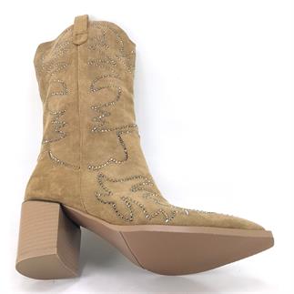 Guja 131 1 24KÇ Kadın Günlük Çizme Bej