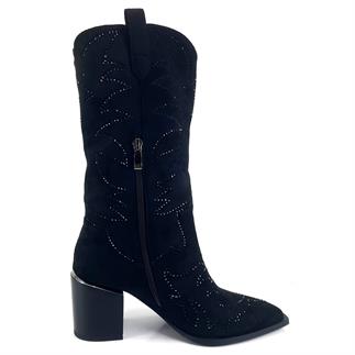 Guja 131 1 24KÇ Kadın Günlük Çizme Siyah