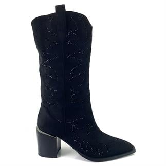 Guja 131 1 24KÇ Kadın Günlük Çizme Siyah