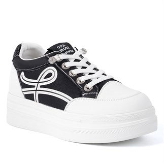 Guja 300 26KA Kadın Sneaker Günlük Ayakkabı Siyah