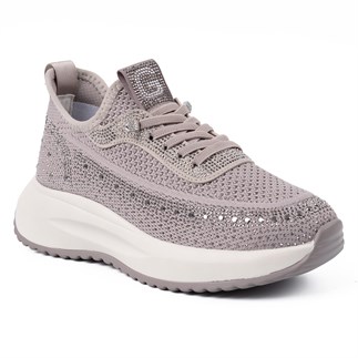 Guja 301 3 26YA Kadın Sneaker Günlük Ayakkabı Vizon