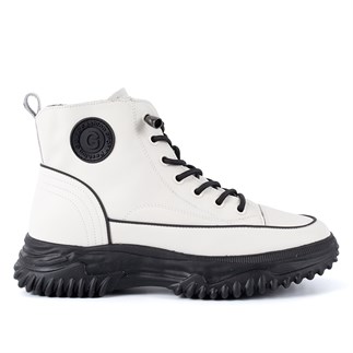 Guja 310 13 26KB Kadın Sneaker Günlük Bot Kırık Beyaz
