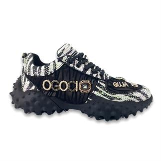 Guja 338 25YA Kadın Sneaker Günlük Ayakkabı Siyah