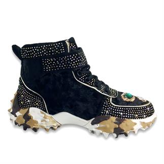 Guja 351 24KB Kadın Sneaker Günlük Bot Siyah