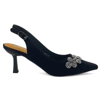 Guja 374 25YA Kadın Abiye Ayakkabı Siyah