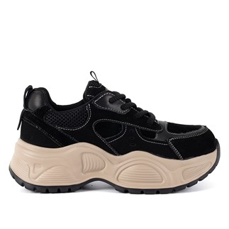 Guja 390 26KA Kadın Sneaker Günlük Ayakkabı Siyah
