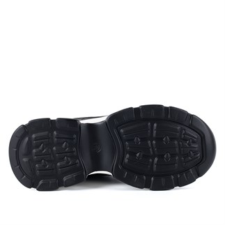 Guja 450 26KA Kadın Sneaker Günlük Ayakkabı Siyah Beyaz