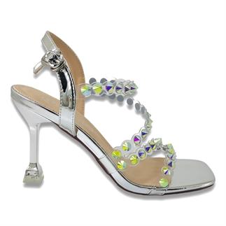 Guja 469 23YA Abiye Bayan Ayakkabı Gümüş