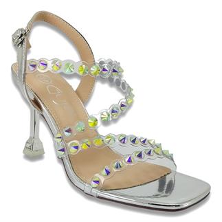 Guja 469 23YA Abiye Bayan Ayakkabı Gümüş