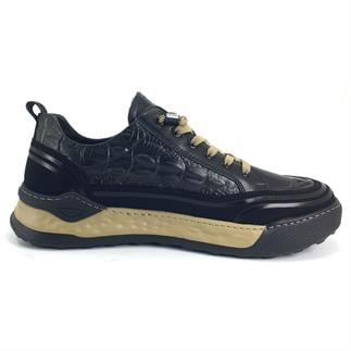 Guja 572 25YA Erkek Sneaker Günlük Ayakkabı Siyah