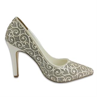 Guja 828 23YA Abiye Bayan Ayakkabı  Sedef