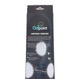 Hafızalı konfor Memory Form İç Tabanlık Siyah