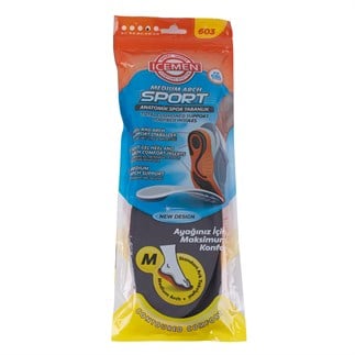İcemen 603 Anatomik Spor Tabanlık Gri