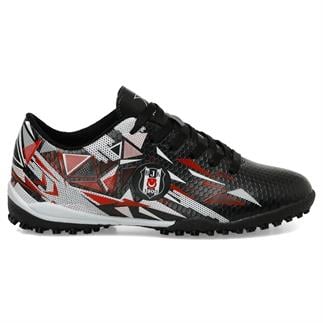 Kinetix Estes 24KA Erkek Halı Saha Ayakkabı Siyah 2