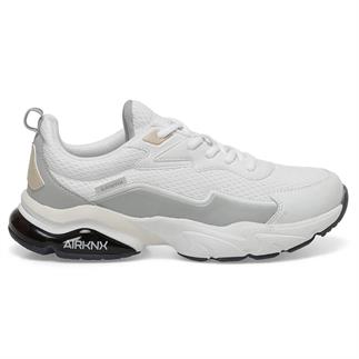 Kinetix Valenti 24YA Kadın Günlük Spor Ayakkabı Beyaz Gri