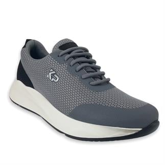 Король Паоло 1035 24YA Мужская анатомическая обувь серого цвета