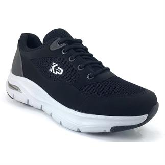 Король Паоло 1126 24YA Мужская анатомическая обувь черного цвета