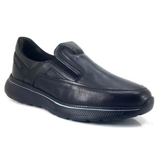 King Paolo 1232 24KA Erkek Anatomik Ayakkabı Siyah