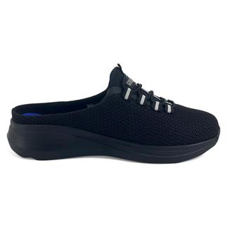 King Paolo 5109 25YA Kadın Anatomik Günlük Terlik Siyah