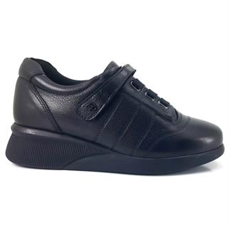 King Paolo 5138 24KA Kadın Anatomik Ayakkabı Siyah