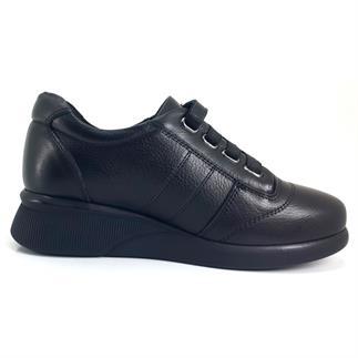 King Paolo 5138 24KA Kadın Anatomik Ayakkabı Siyah