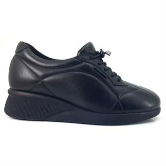 King Paolo 5148 24KA Kadın Anatomik Ayakkabı Siyah