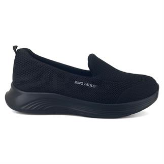 King Paolo 5182 25YA Kadın Anatomik Ayakkabı Siyah