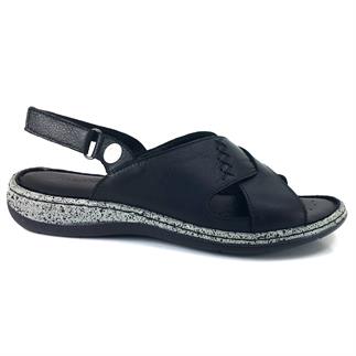 Mammamia 1000 24YS Kadın Günlük Sandalet Siyah