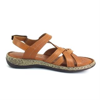 Mammamia 1065 23YS Günlük Bayan Sandalet Taba